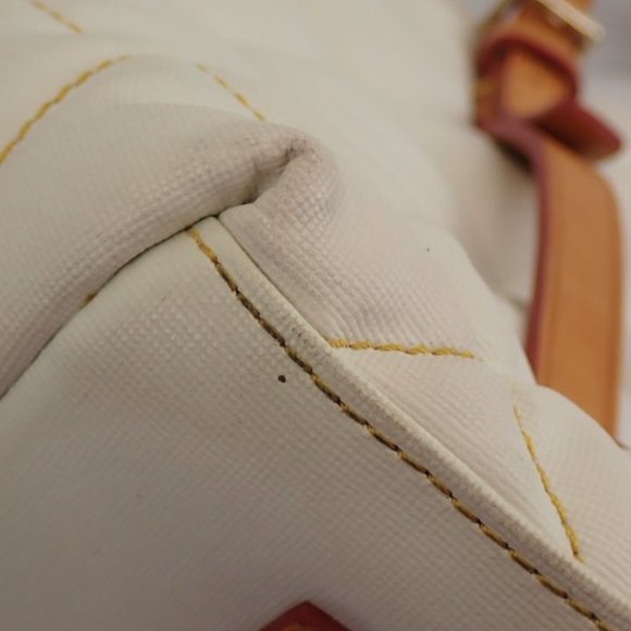 Dooney & Bourke Cream & Caramel Tote Bag - Picture 5 of 5